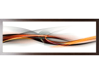 Bondecor Obraz, MDF rám, Abstrakt 30 x 90 cm