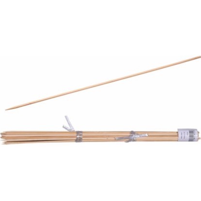 Opěra Bambus štípaná přírodní 400 x 4 mm, 15 ks