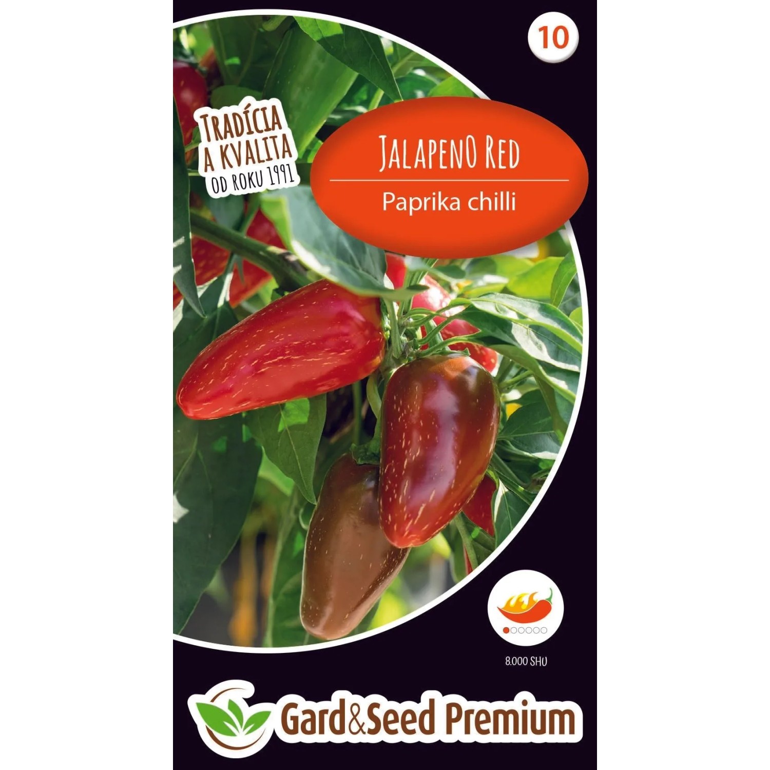 GardenSeed Premium Semínka Chilli paprika Jalapeno M (Red)