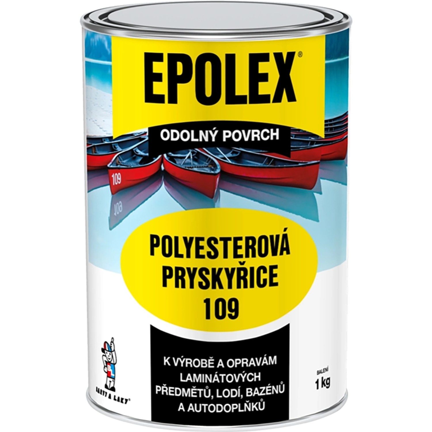 EPOLEX Polyesterová pryskyřice 109 + iniciátor 1 kg