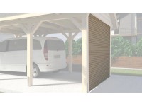 Weka Zadní stěna WekaLine pro přístřešky na auto, přírodní, 270 x 210 cm