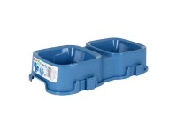 Tontarelli Miska Pet dvojitá modrá 2 x 0,5 l Tontarelli Miska Pet dvojitá modrá 2 x 0,5 l