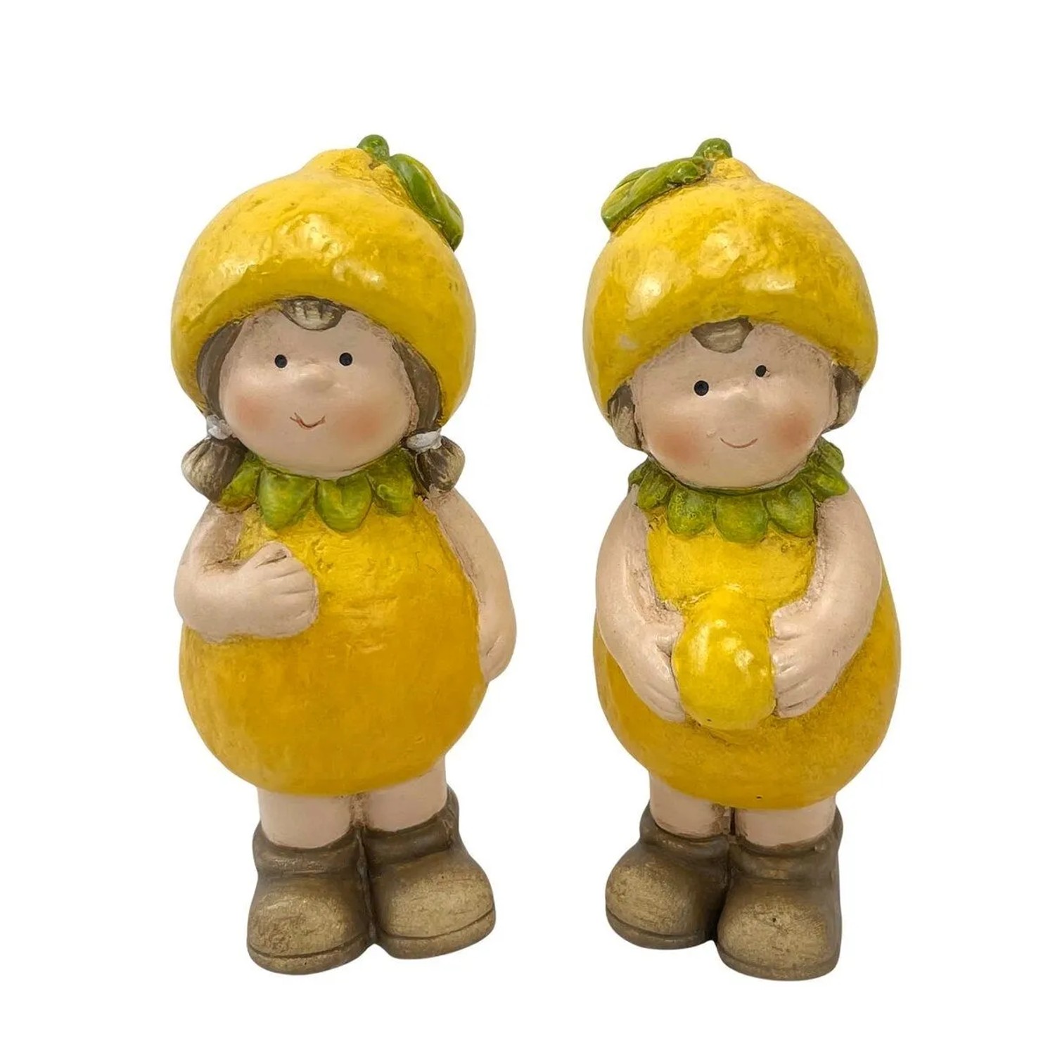 Boltze Dekorativní figurka z terakoty Lemon, různé druhy, 12,5 cm, 1 ks