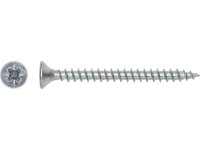 Uni vrut se zápustnou hlavou TX25 plný závit bíle pozink. 5x40 mm, 12 ks