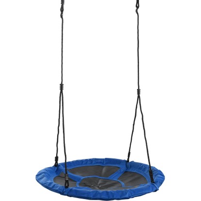 SwingKing Houpací hnízdo, plátno, modrá, pr. 98 cm