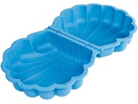 MARIMEX Pískoviště/bazének mušle s krytém modré 78 x 87 x 20 cm MARIMEX Pískoviště/bazének mušle s krytém modré 78 x 87 x 20 cm