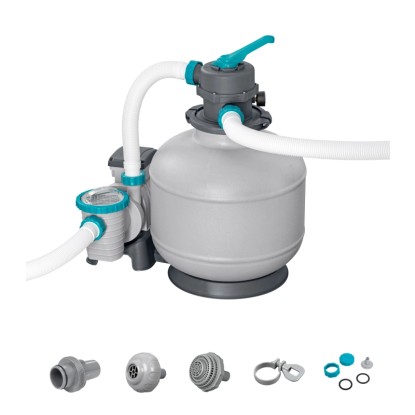 Bestway Písková filtrace s časovačem, 8 327 l/h, 280 W, pr. 422 mm
