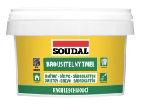 SOUDAL Brousitelný tmel 500 g SOUDAL Brousitelný tmel 500 g