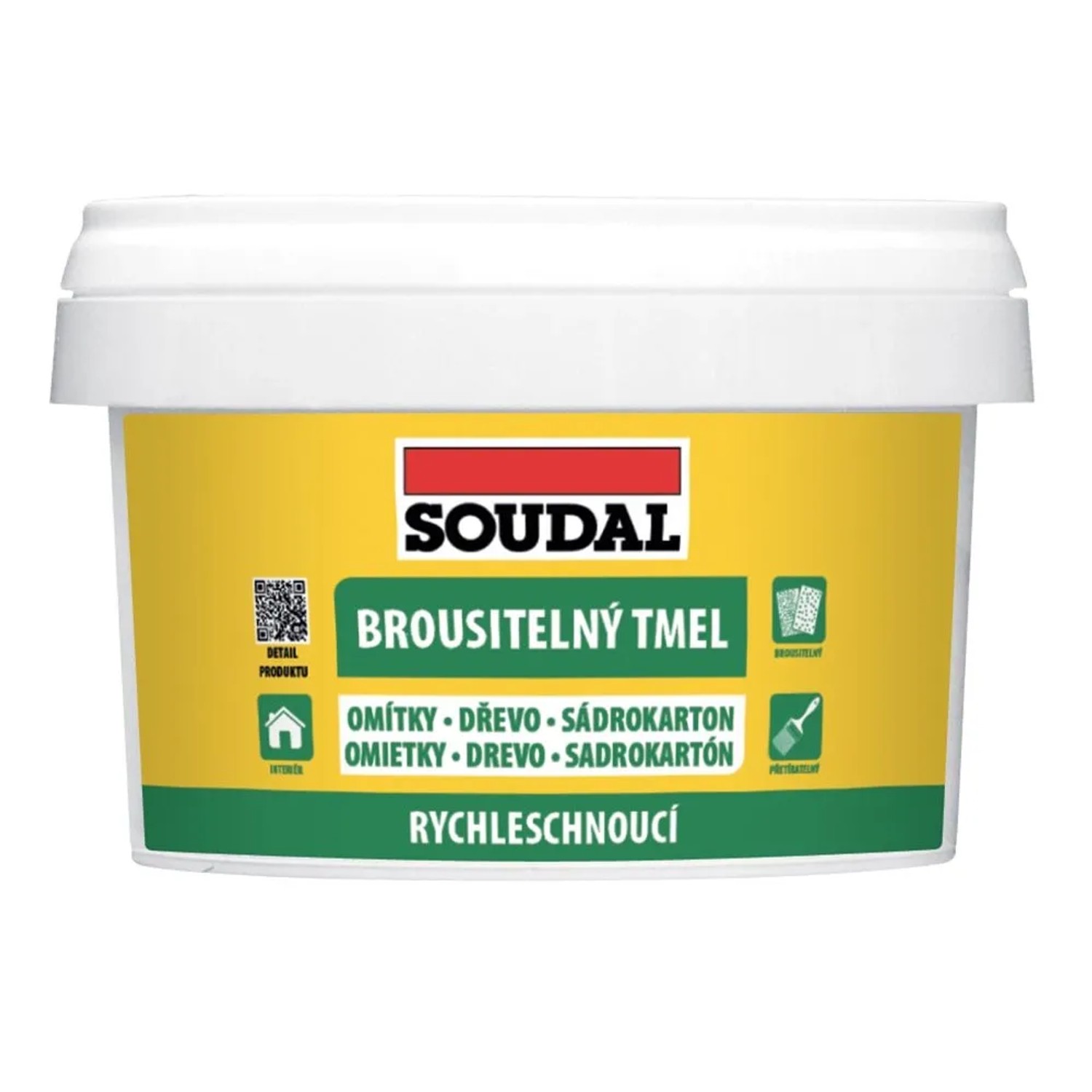 Levně SOUDAL Brousitelný tmel 500 g