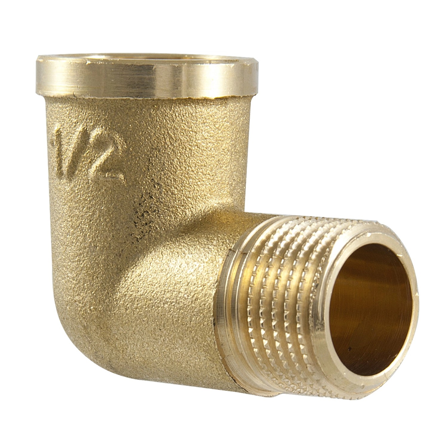 Koleno mosaz 3/8" MF