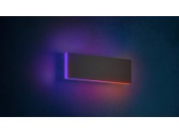 EGLO Nástěnné LED svítidlo RGBIC 1bodové, černo-bílé, 8,2 W EGLO Nástěnné LED svítidlo RGBIC 1bodové, černo-bílé, 8,2 W