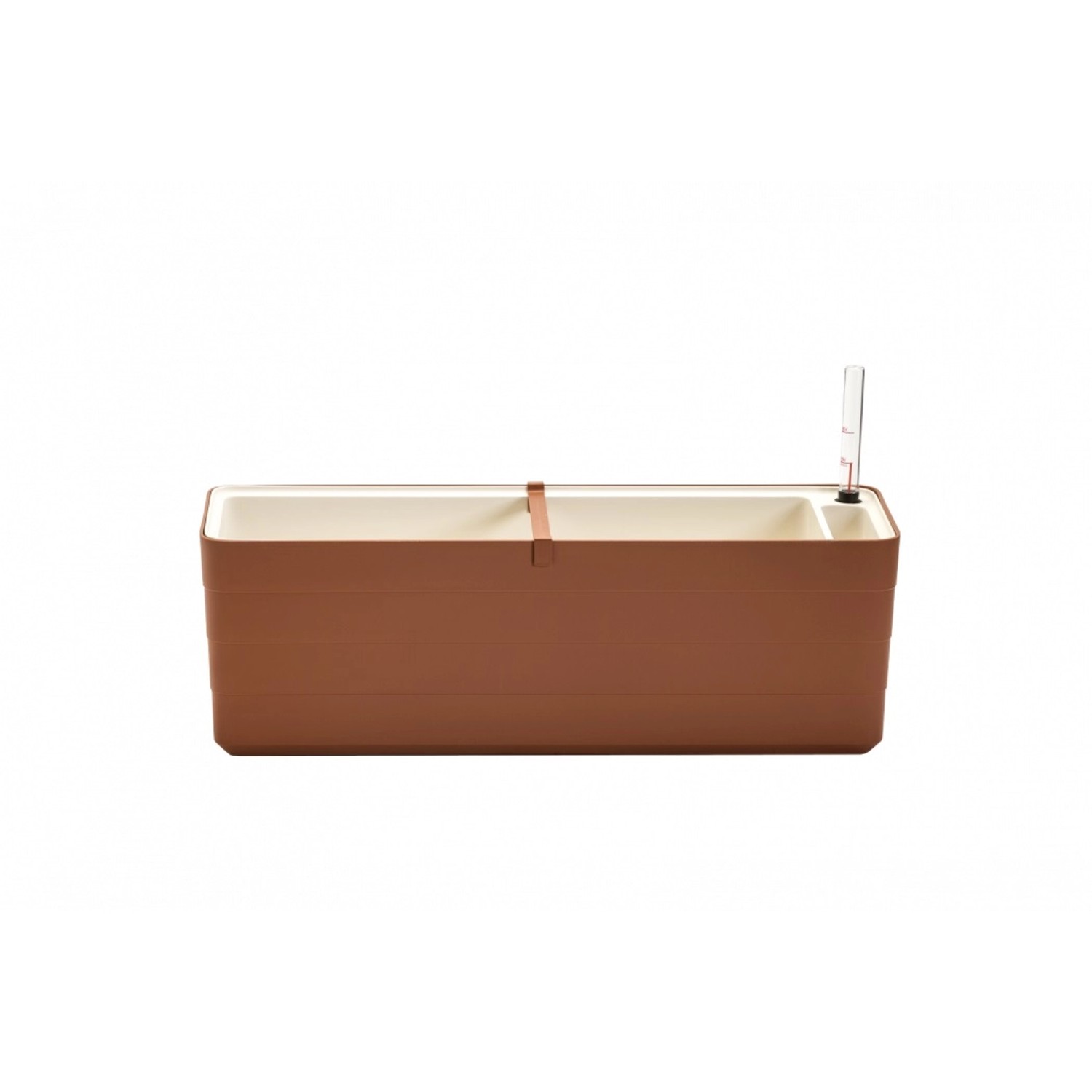 Plastia Samozavlažovací truhlík Berberis terakota + béžová 19,7 x 59 x 19,5 cm