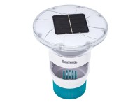 Bestway Plovací dávkovač bazénové chemie Solar Glow s LED osvětlením