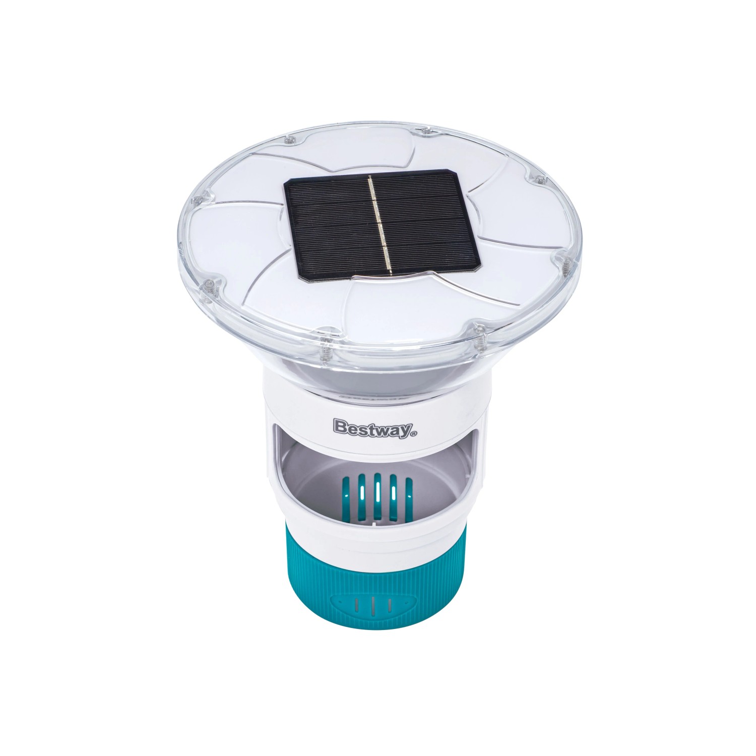 Bestway Plovací dávkovač bazénové chemie Solar Glow s LED osvětlením