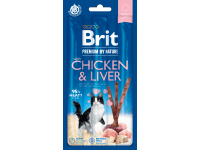 Brit Tyčinky Premium by Nature Cat Sticks with Chicken & Liver, 3 ks Brit Tyčinky Premium by Nature Cat Sticks with Chicken & Liver, 3 ks