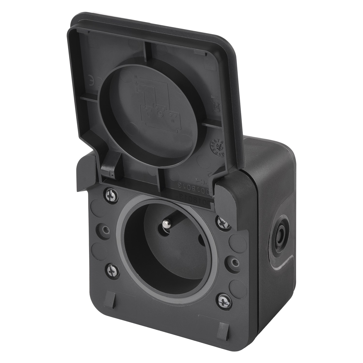 Emos Nástěnná zásuvka Cyklone IP55