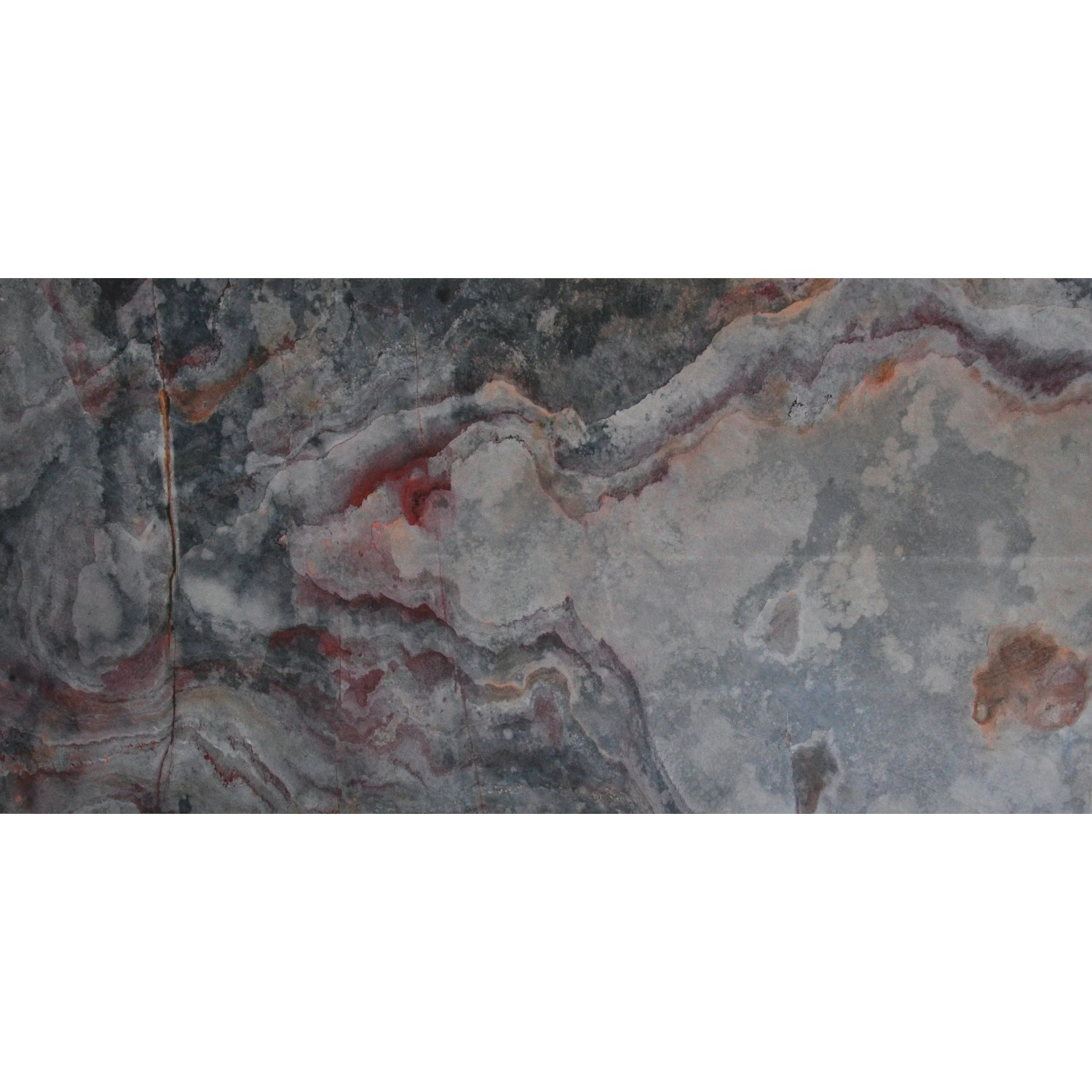 Kamenná dýha bílá 60 x 120 cm