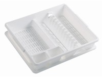 Heidrun Odkapávač s podnosem, plastový, 39 x 39 x 11 cm