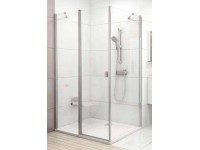 RAVAK Sprchový kout Chrome CRV2 80, lesklý + transparentní (1/2)