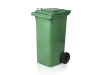 TBA Popelnice zelená, 120 l, 48 x 55 x 96,4 cm TBA Popelnice zelená, 120 l, 48 x 55 x 96,4 cm