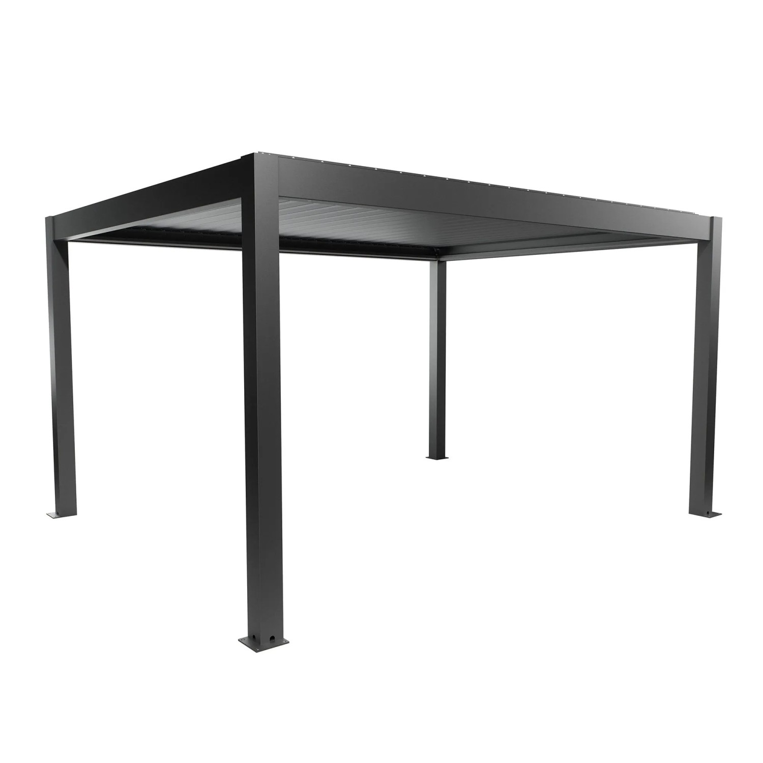 Biohort Pergola 4,5 x 3,5 tmavě šedá 460 x 367,5 cm