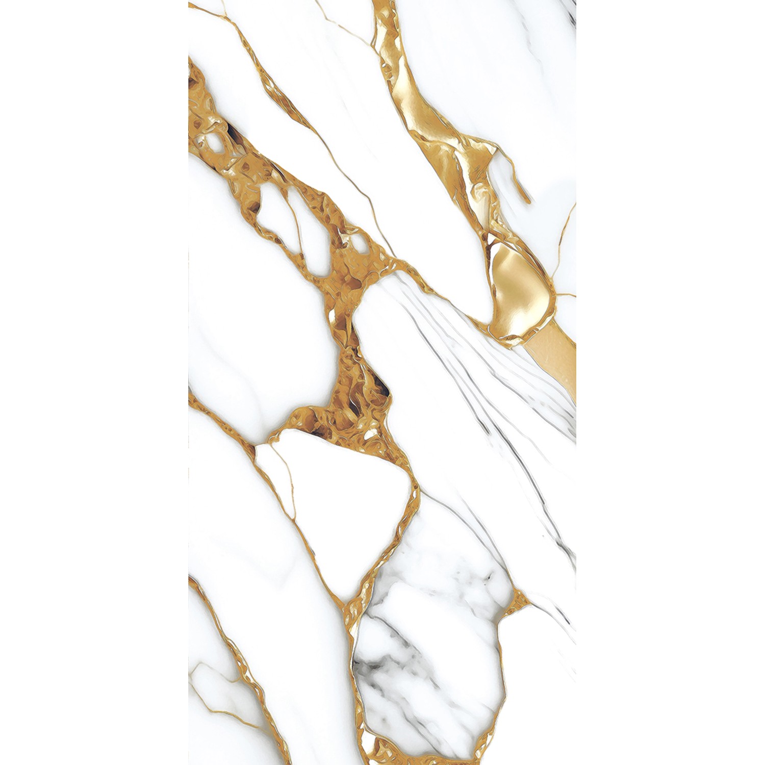 Gold Dlažba Marvel Calacatta 60 x 120 cm