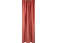 OBI Závěs s tunelem, terakotový, 2 ks, 135 x 250 cm