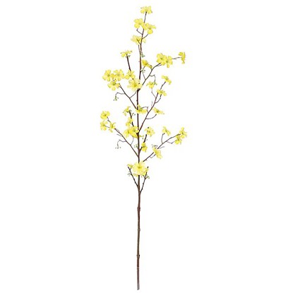 Mica Decorations Umělá květina šater (Gypsophyla), žlutá, 82 cm