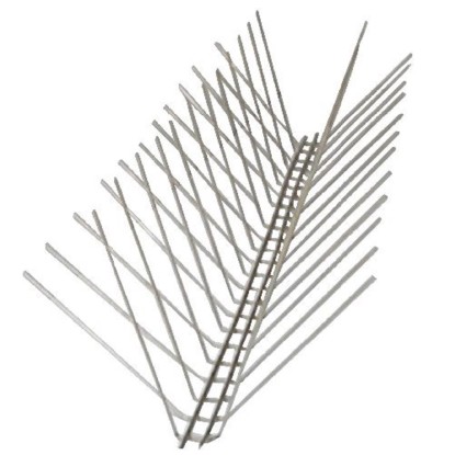 Ochranné hroty proti holubům, 40 hrotů, 50 x 10 cm