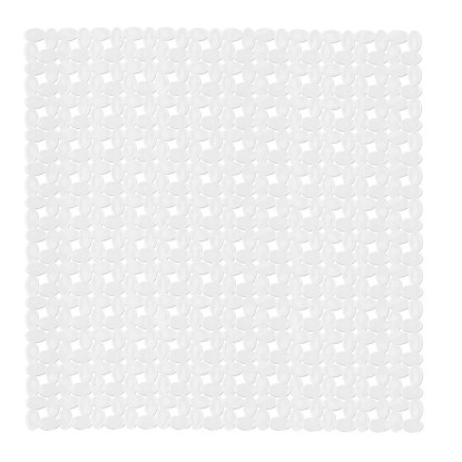 Kleine Wolke Protiskluzová podložka do sprchy Ivy bílá 54 x 54 cm