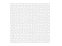 Kleine Wolke Protiskluzová podložka do sprchy Ivy bílá 54 x 54 cm