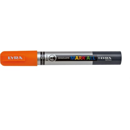 LYRA Akrylový popisovač Graduate MARK ALL oranžový, M - 2 mm