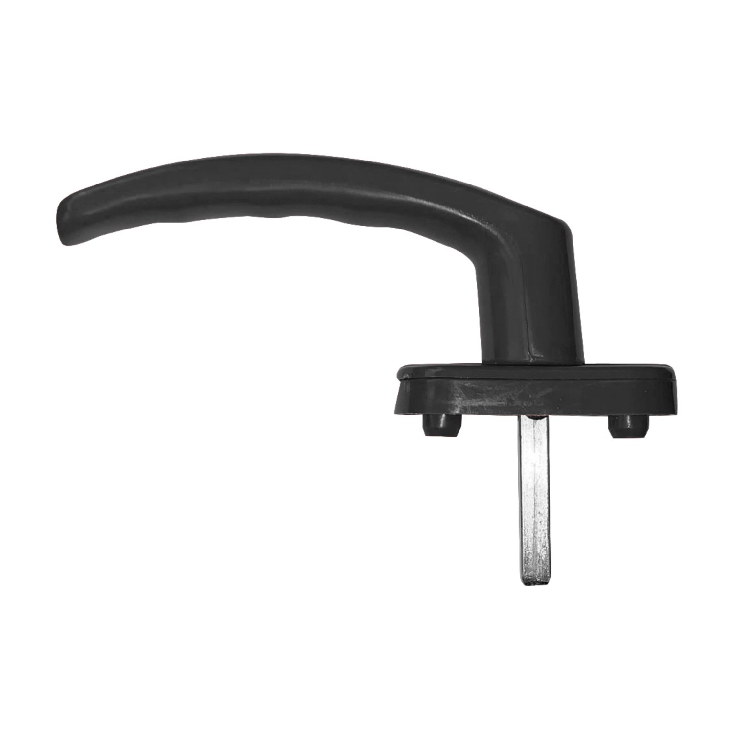 Plastová okenní klika, antracitová