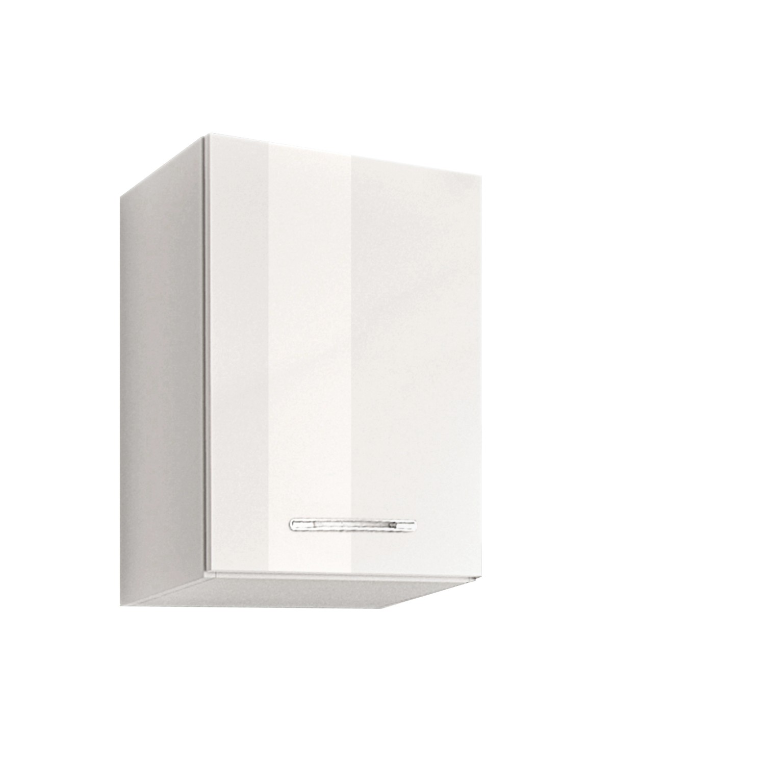 Black&White Style Horní skříňka Eco U40, lesklá bílá, 57 x 40 x 30,6 cm