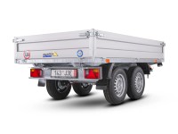Agados Přívěs Delta B2 s ručním ovládáním hydrauliky, 2700 kg