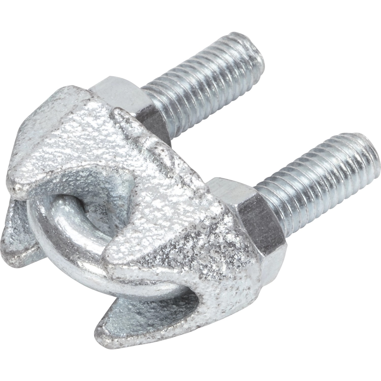 LUX Lanová svorka pozinkovaná ocel, 40 x 35 mm, 1 ks, pro lana o pr. 8-11 mm