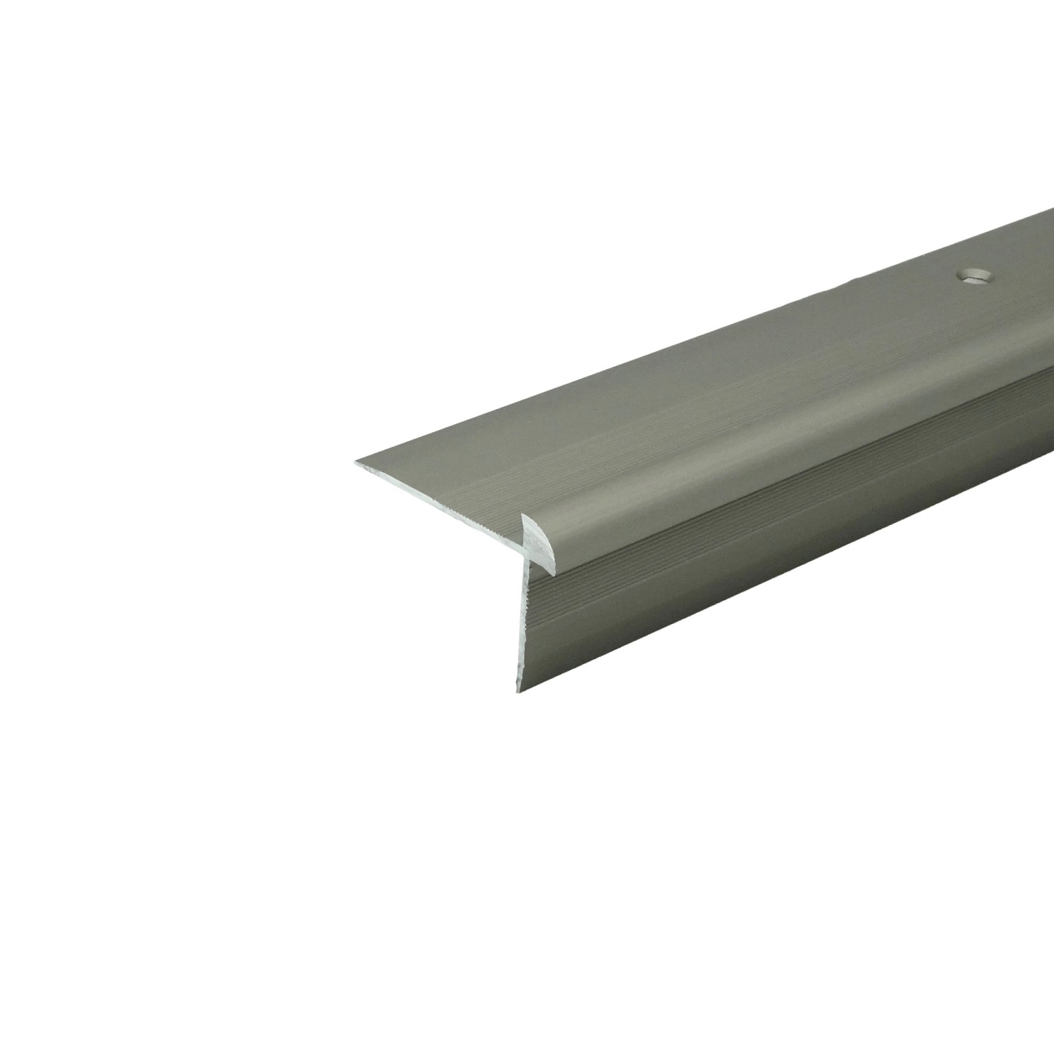 Döllken Schodová hrana pro vinylové podlahy 1163 nerezová 1000 x 5,5 x 20 mm