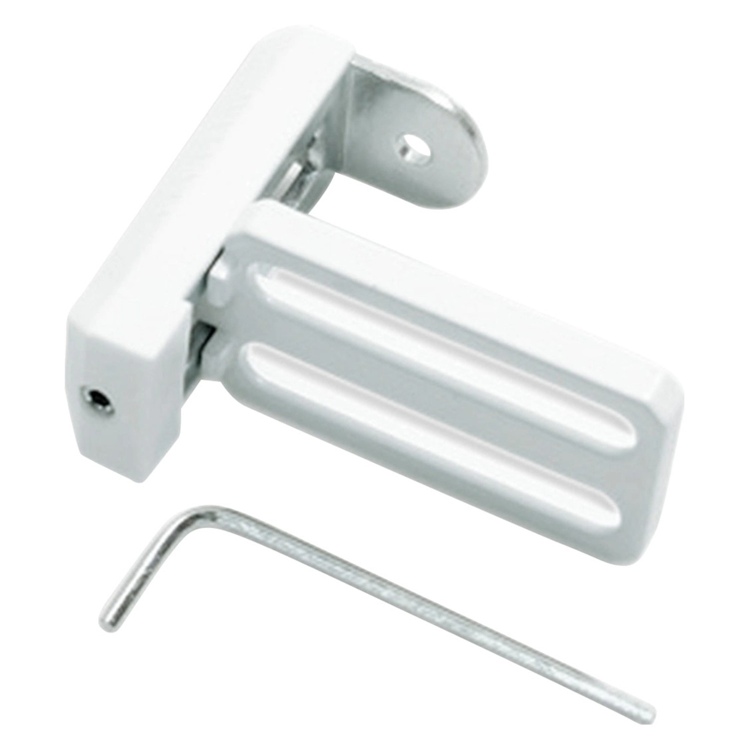 Gardinia Univerzální upínací prvek kovový bílý