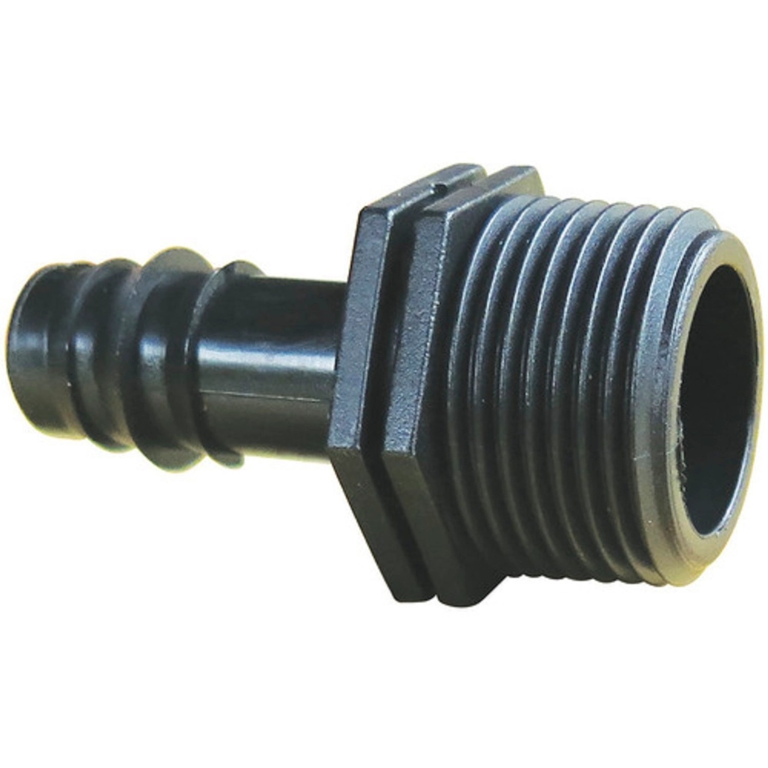 Hadičník vnější závit plast 1" x 32 mm