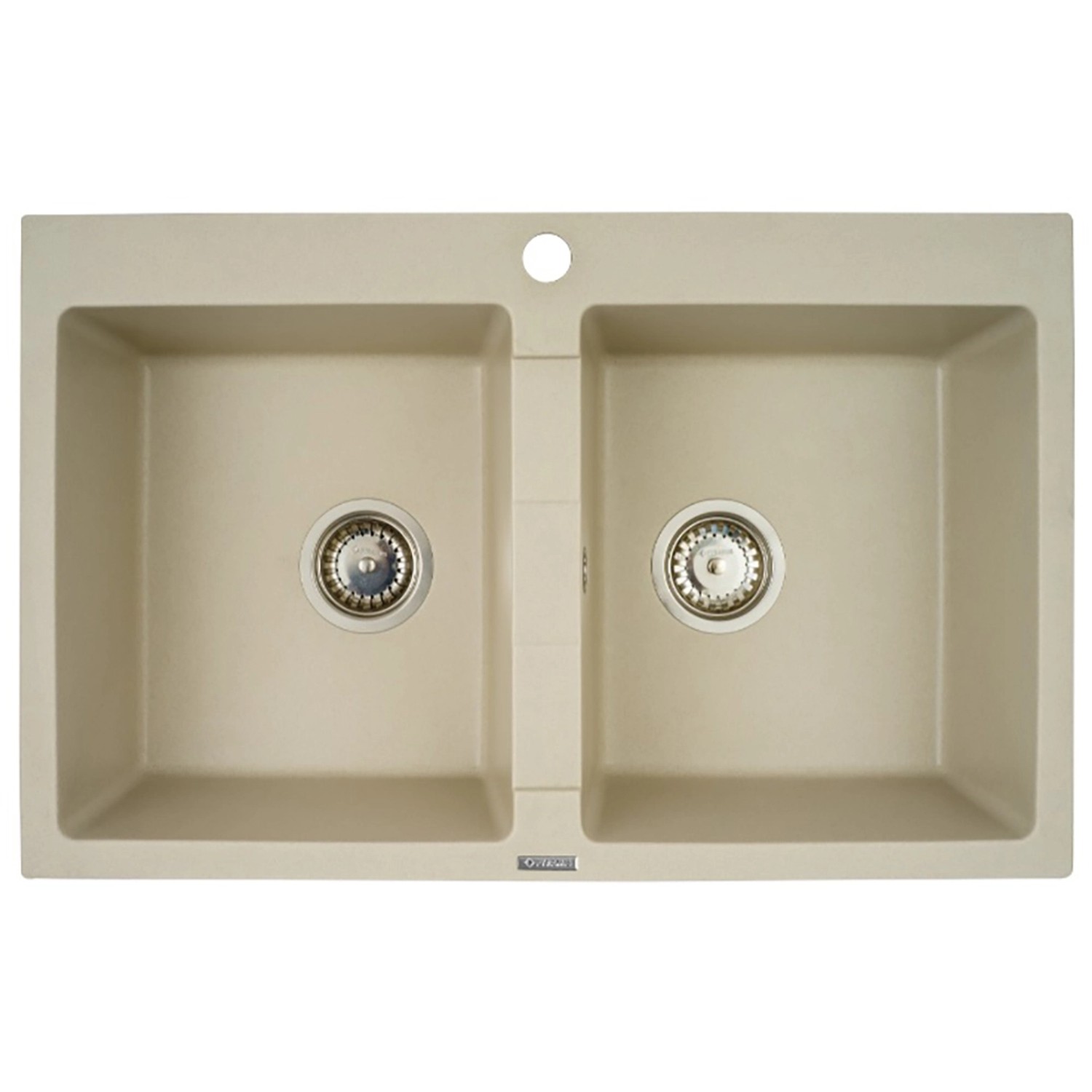 Pyramis Granitový dřez Sparta 2B, sand beige, 78 x 50 cm