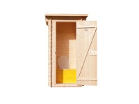 Maone Dřevěná zahradní toaleta AB085 CHEM, 102 x 110 cm