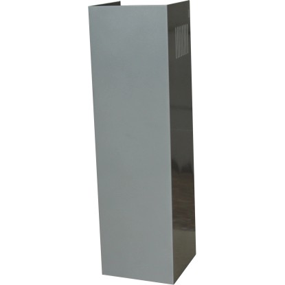 PKM Výsuvný komín pro digestoř UBH5000H, stříbrný, 50-98 x 14,5 x 14,5 cm