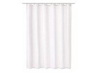 Kleine Wolke Sprchový závěs Kito sněhově bílý 120 x 200 cm