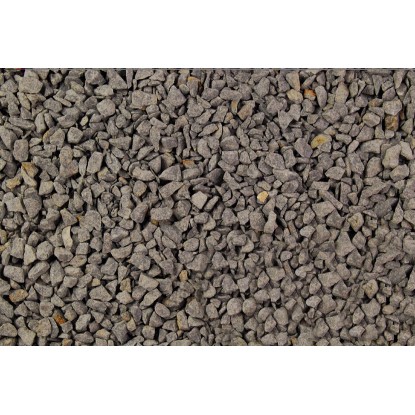 Čedičový zásypový štěrk antracitový 4-8 mm 25 kg PE pytel