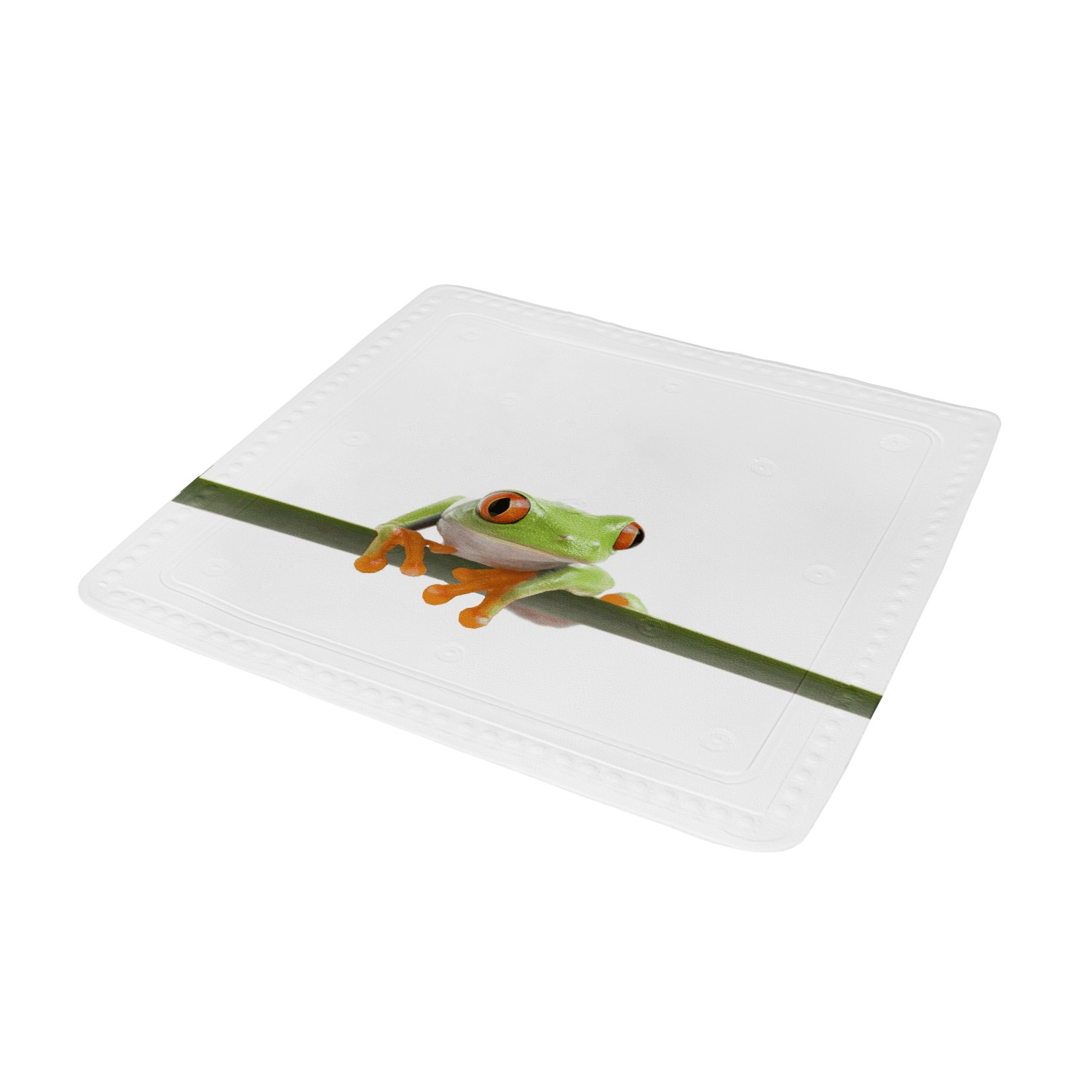 Kleine Wolke Charlie podložka do sprchy májově zelená 55 cm x 55 cm