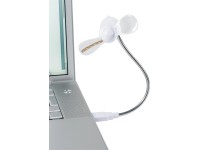 CMI USB ventilátor pr. 8,5 cm, bílý