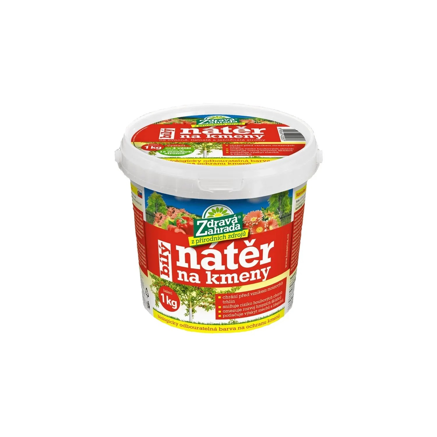 Nátěr ZDRAVÁ ZAHRADA na kmeny 1kg