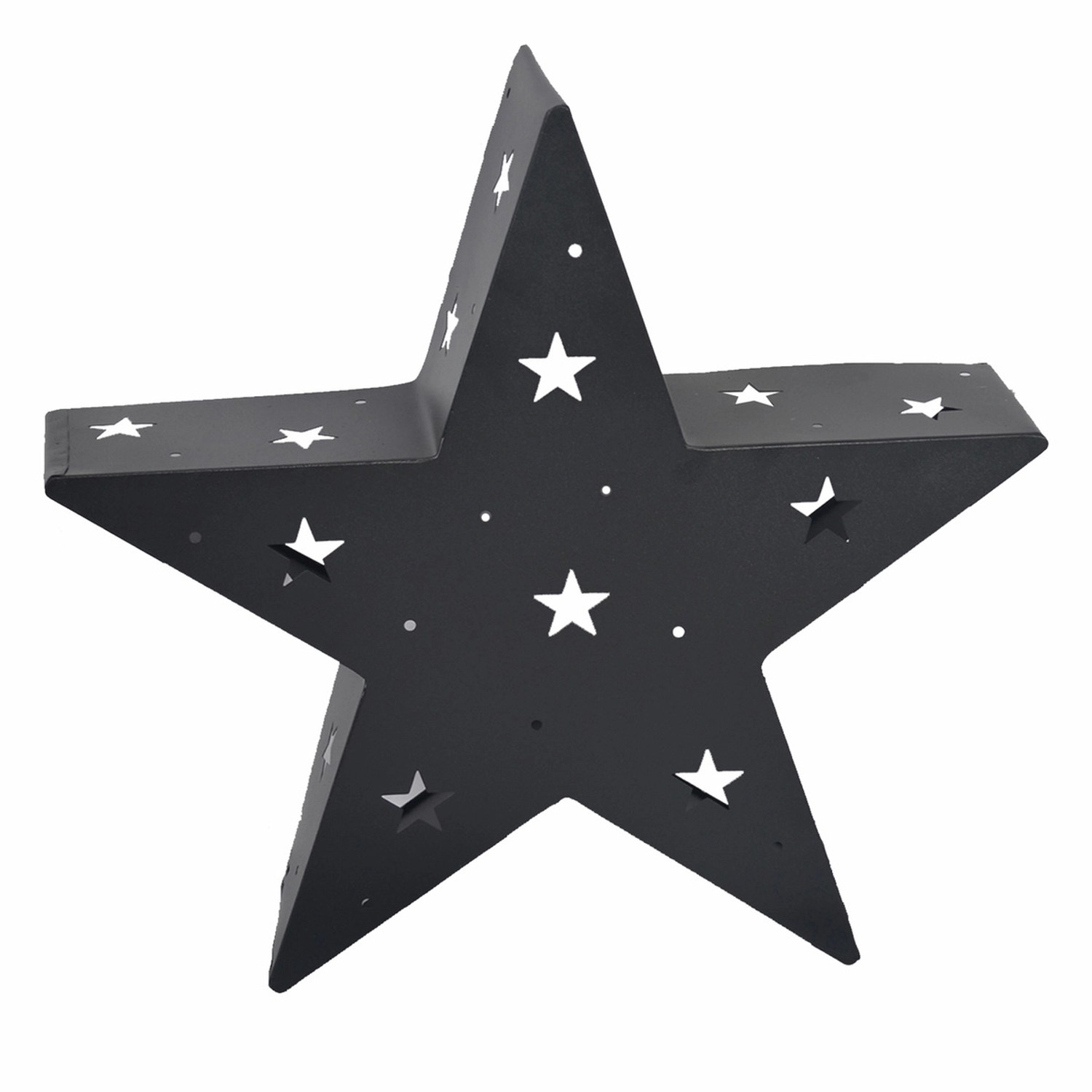 Boltze Dekorativní objekt hvězda Touko 43 x 10 x 45 cm, 1 ks