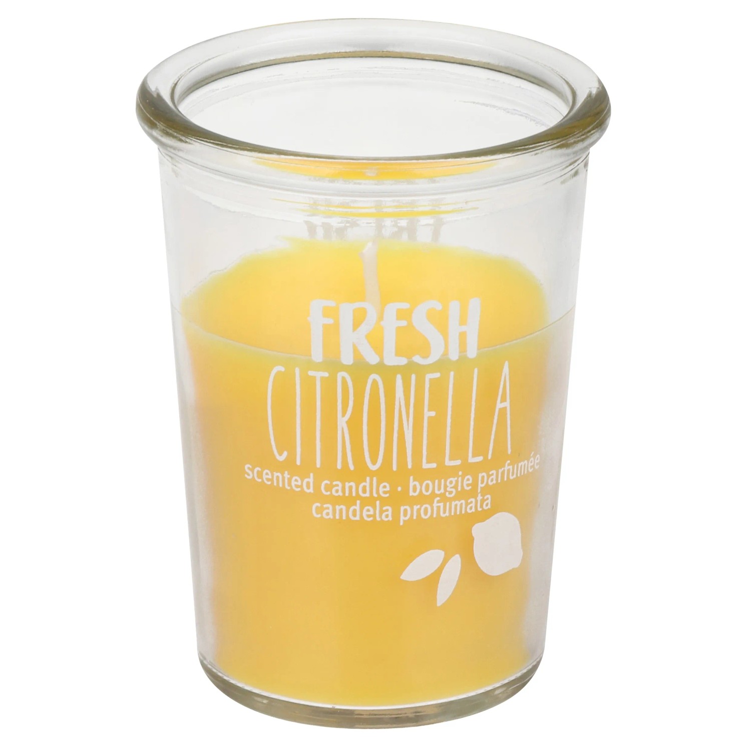 Steinhart Vonná svíčka Citronela ve skle pr. 6,8 x 8,9 cm