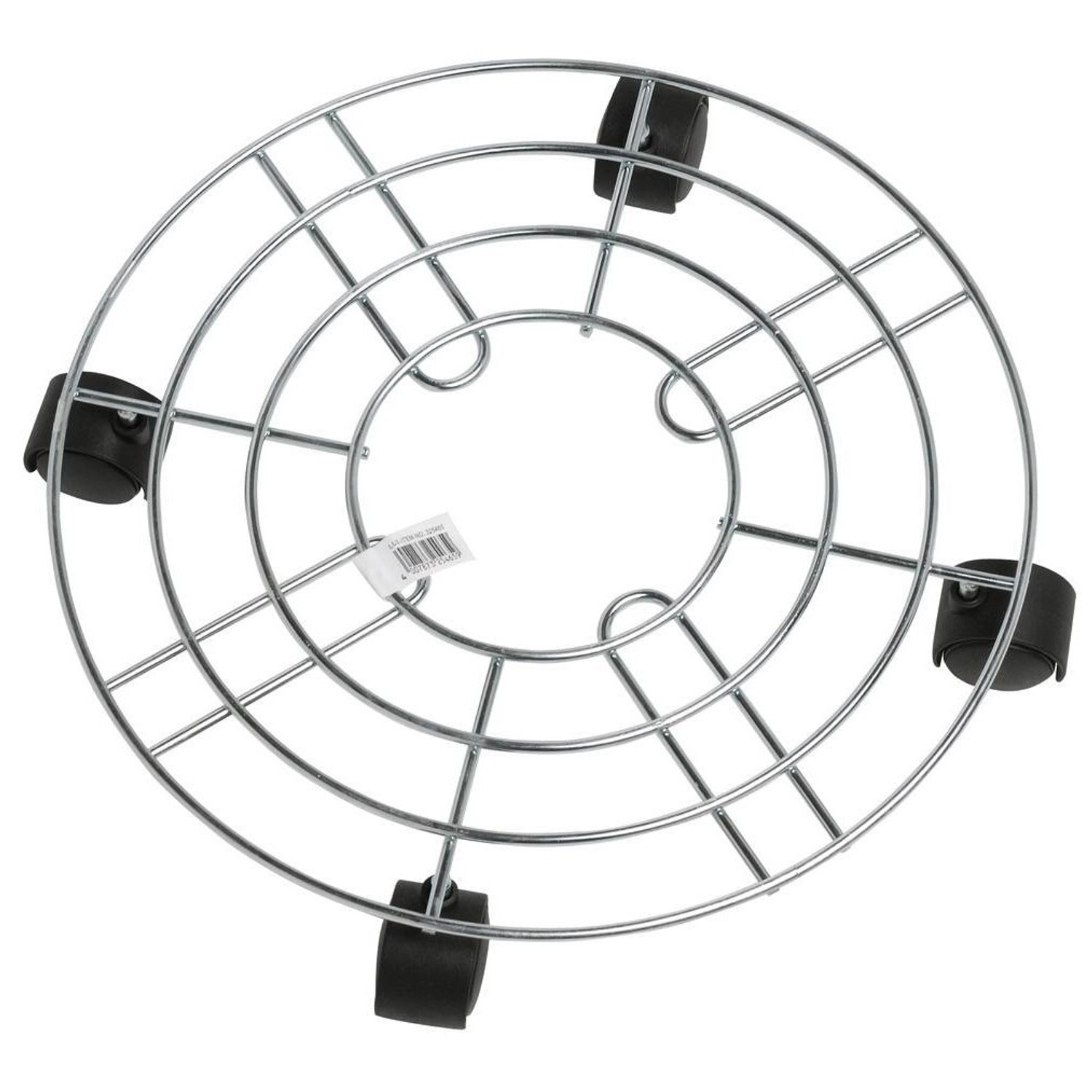 OBI Vozík pod květináč kulatý kovový průměr 35 cm